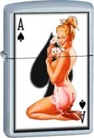 Ace Lighter Blonde on Knees