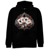 Four Aces Poker Hoodie Sweatshirt