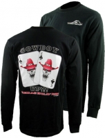 Texas Hold'em Cowboy Up Long Sleeve Shirt