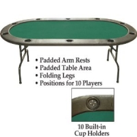 10-player Holdem Poker Table