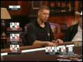 Johnny Chan lays down AA - poker video