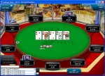 Professional poker player Scott Fischman plays on-line at Full Tilt Poker 